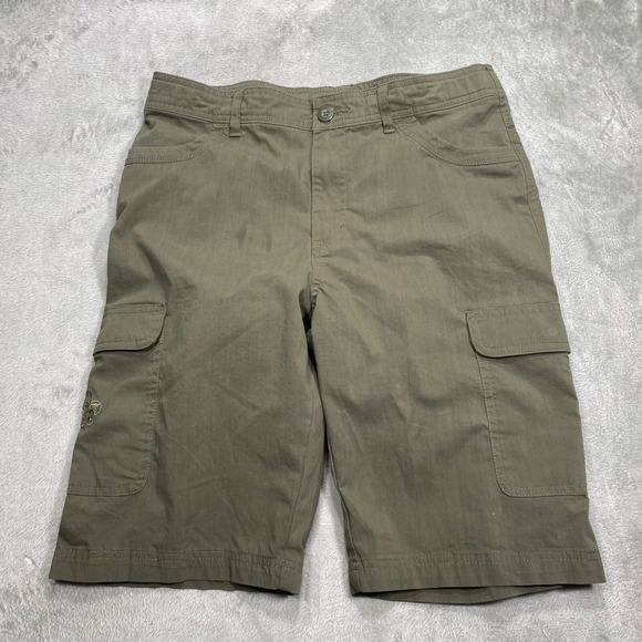 Boy Scouts of America Youth 18 Men's 32 Uniform Shorts Olive Green Cargo‎ - Picture 1 of 8